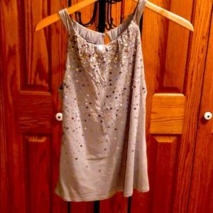 ANN TAYLOR Sleeveless in sparkles!